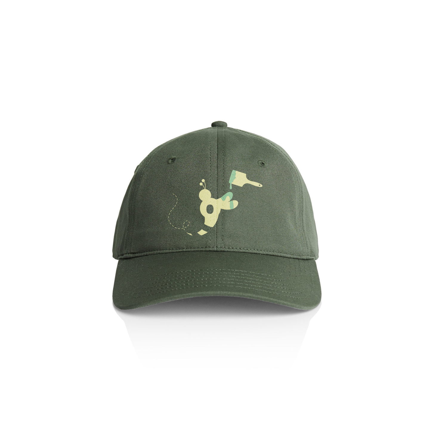 Bee Box Bling Branded Hat in Cyprus Green SOLD OUT