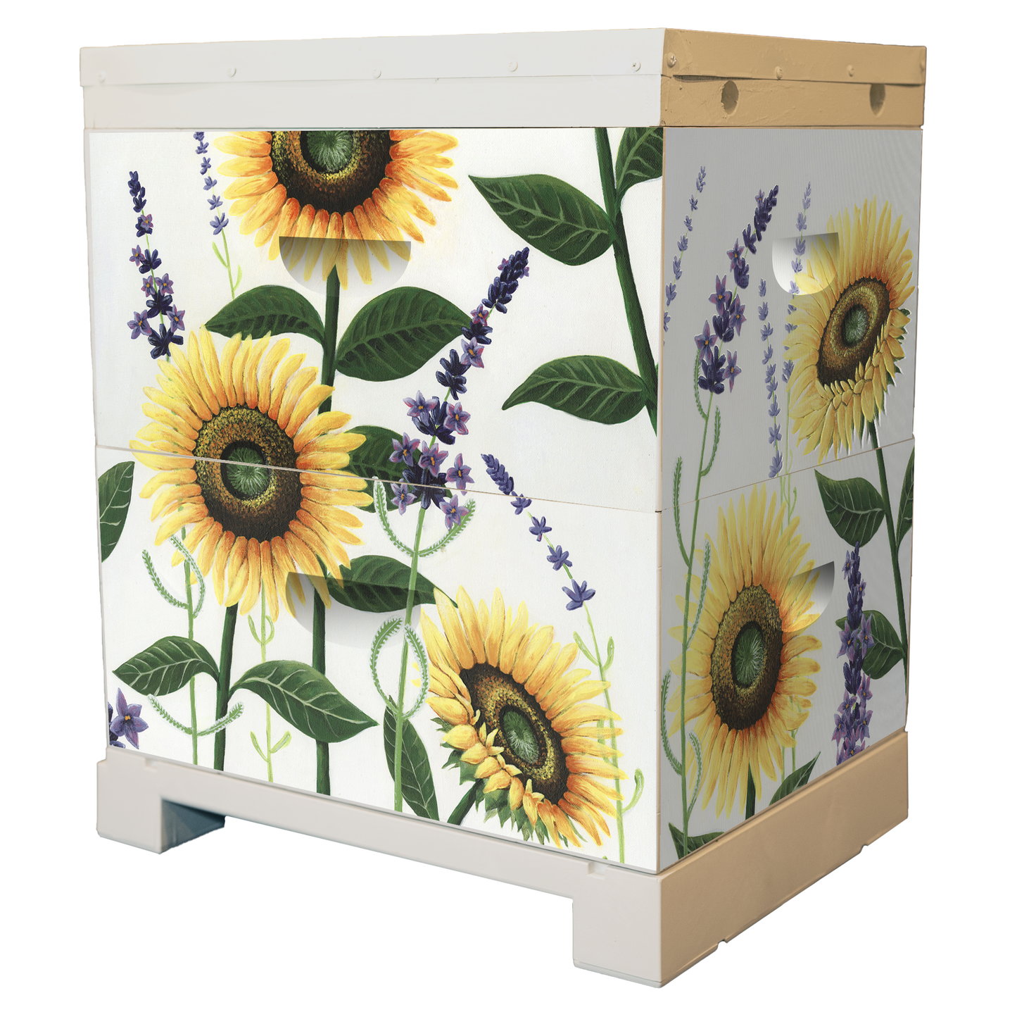 'Sunny Disposition' Bee Box Wrap